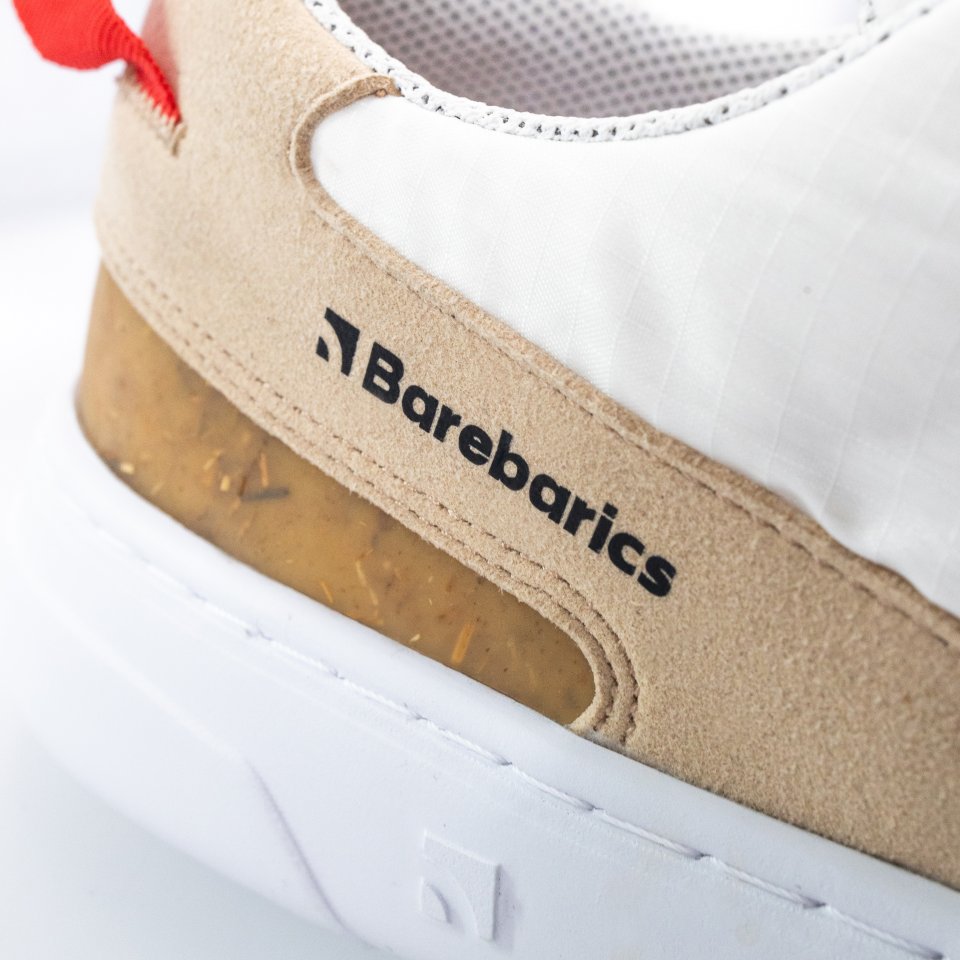 Barefoot Sneakers Barebarics Revive - Beige & White