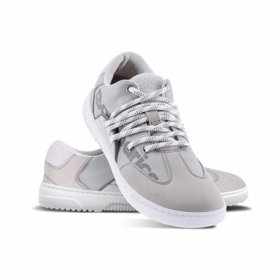 Barefoot Sneakers Barebarics - Vibe - Grey & White