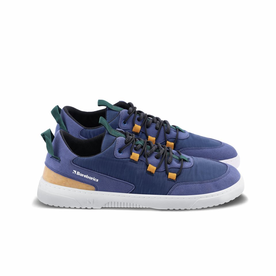 Barefoot Sneakers Barebarics Revive - Blue & White