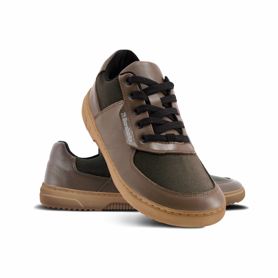 Barefoot Sneakers Barebarics Bravo - Carob Brown