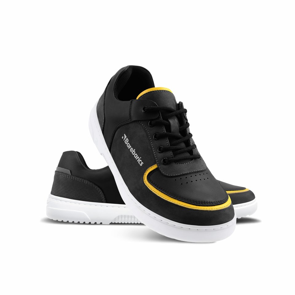 Barefoot Sneakers Barebarics Blend - Dark Grey & Black