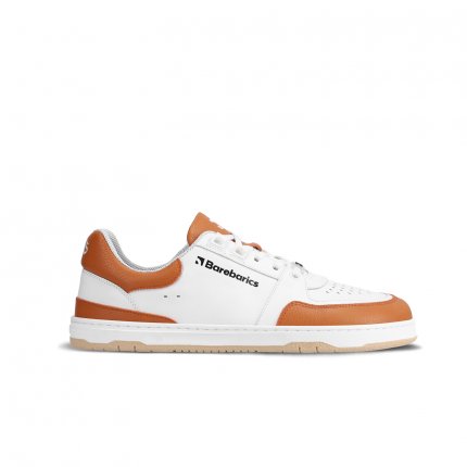 Barefoot Sneakers Barebarics Wave - White & Orange