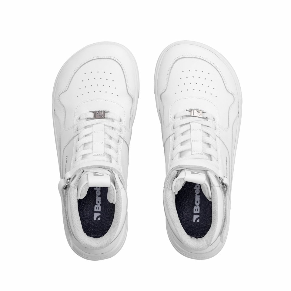 Barefoot Sneakers Barebarics Zing - High Top - All White