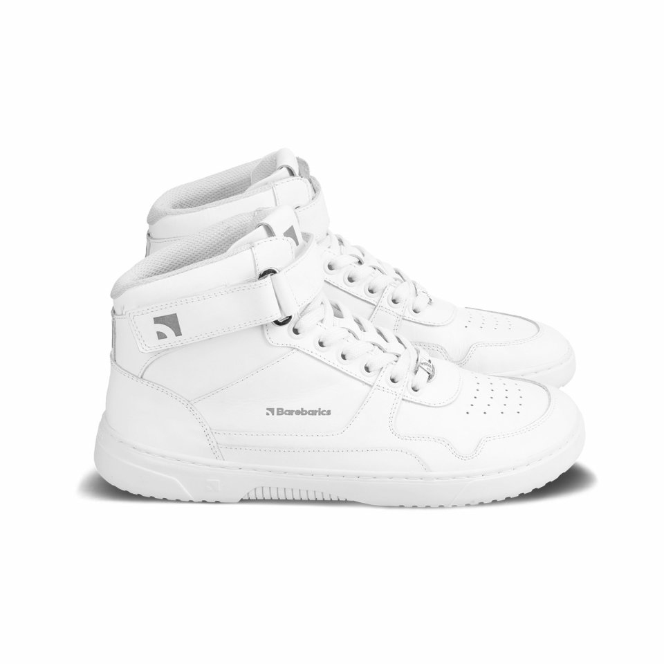 Barefoot Sneakers Barebarics Zing - High Top - All White