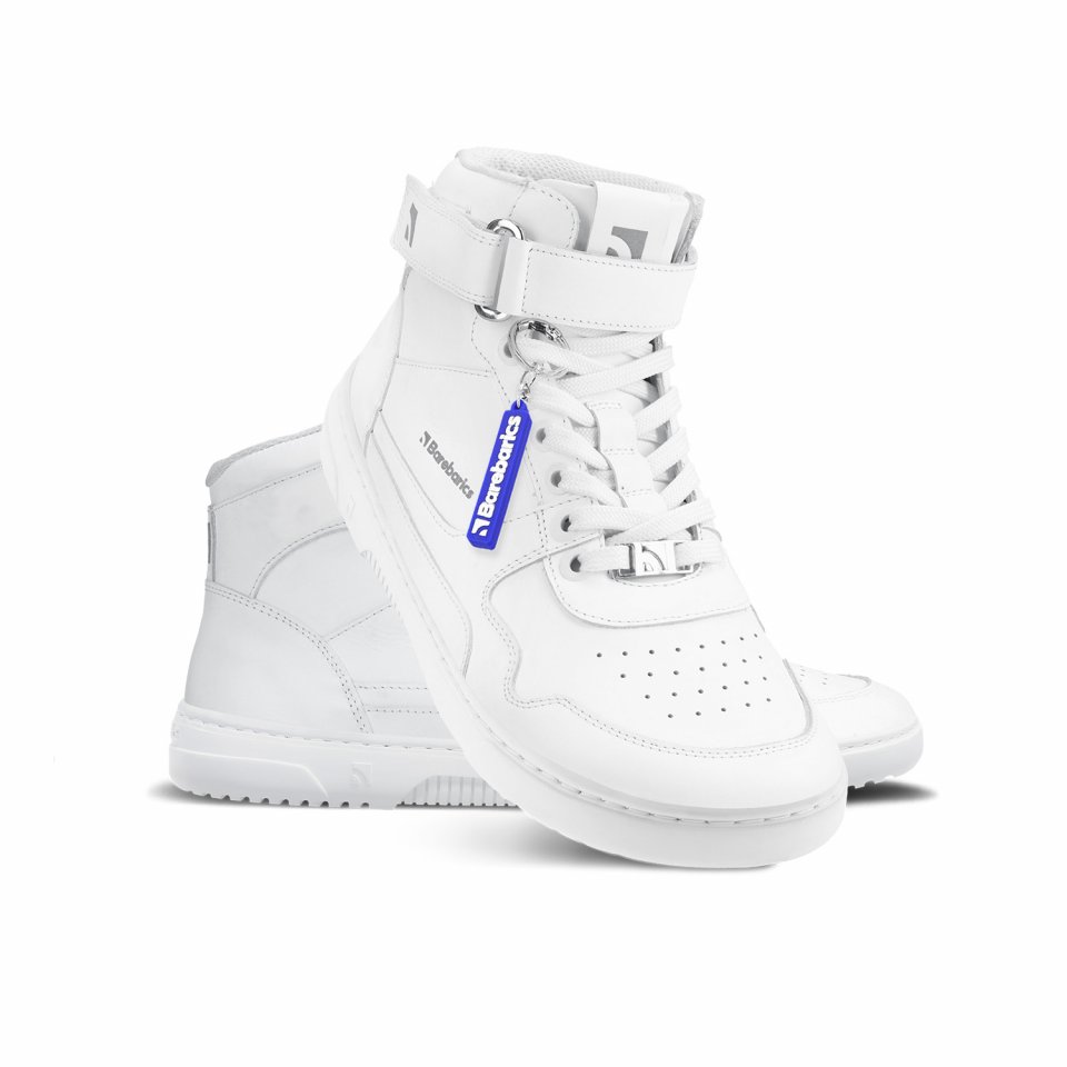 Barefoot Sneakers Barebarics Zing - High Top - All White