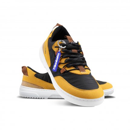 Barefoot Sneakers Barebarics Revive - Golden Yellow & Black