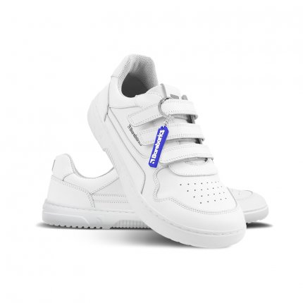 Barefoot Sneakers Barebarics Zing Velcro - All White
