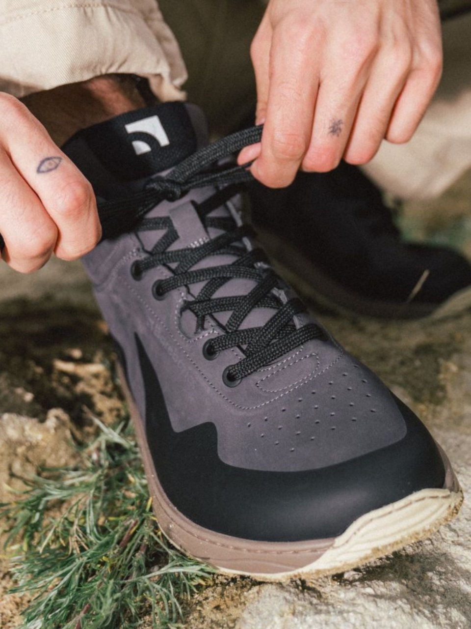 Barefoot Shoes Barebarics Trekker - Dark Grey