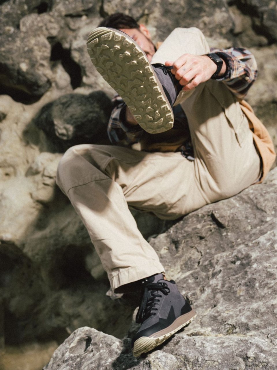 Barefoot Shoes Barebarics Trekker - Dark Grey