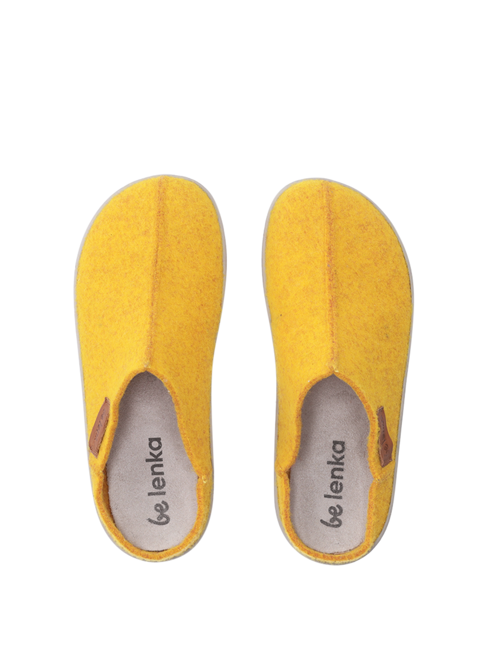 Barefoot slippers Be Lenka Chillax - Amber Yellow