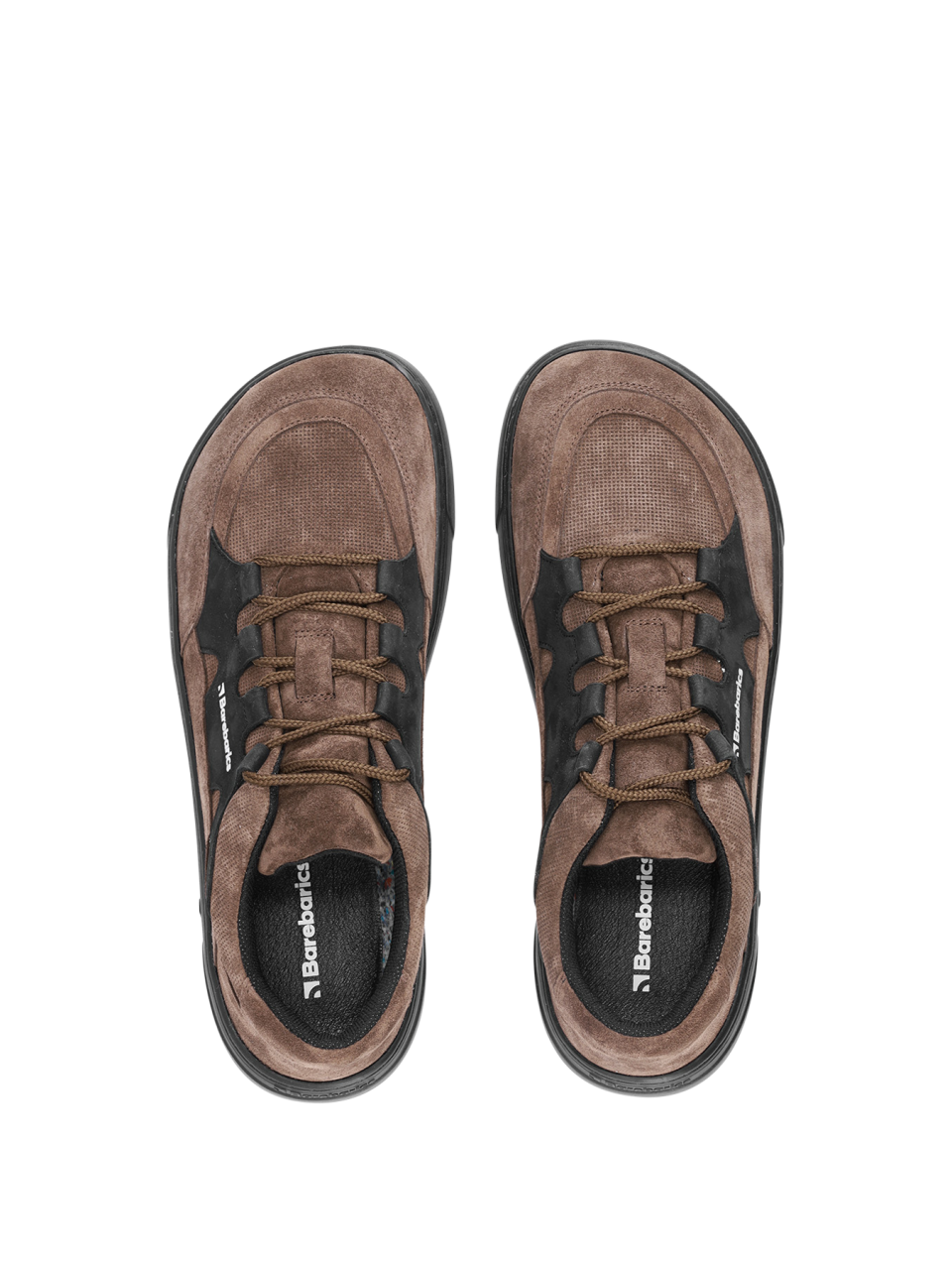 Barefoot Sneakers Barebarics Evo - Dark Brown & Black