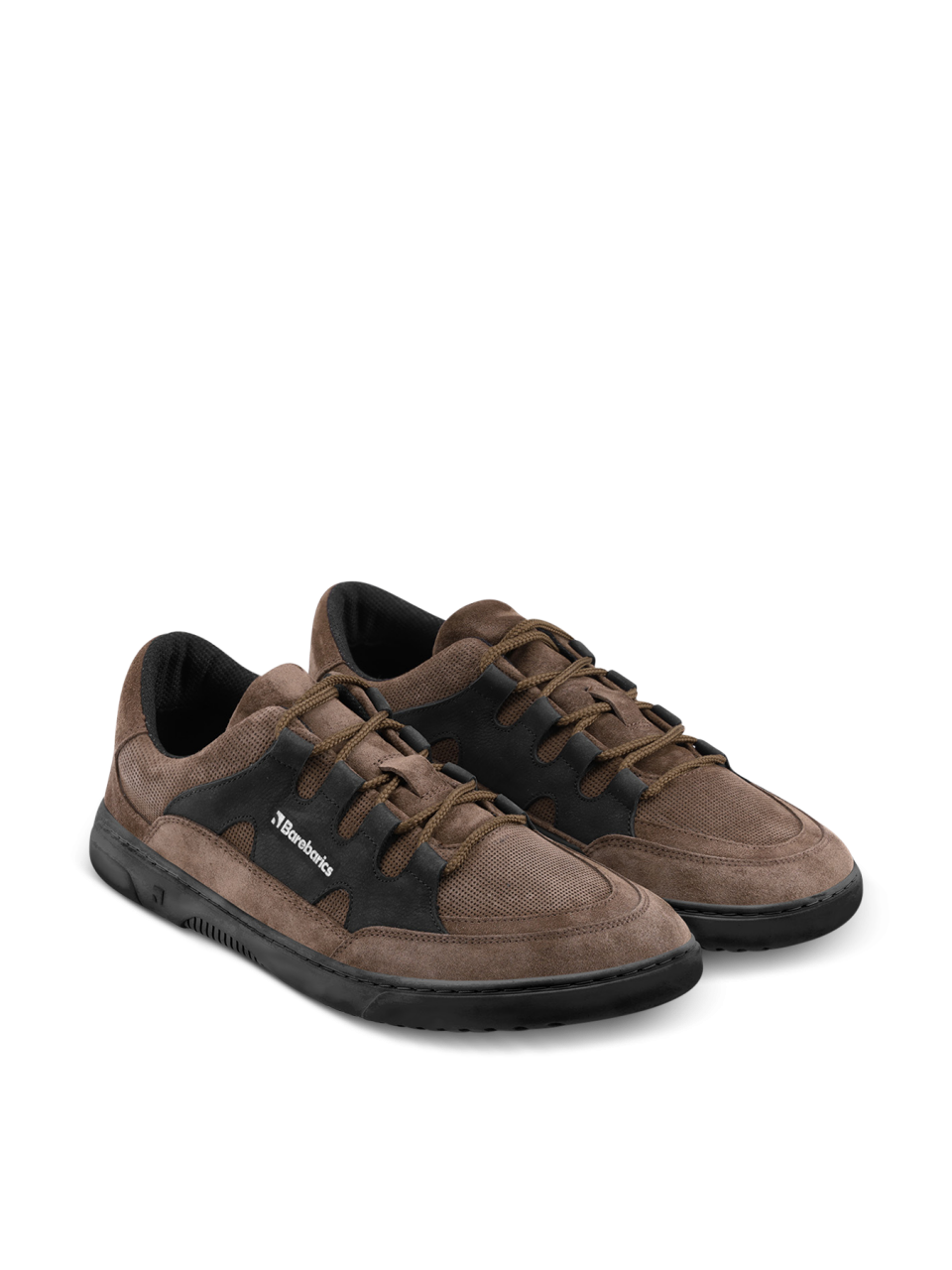 Barefoot Sneakers Barebarics Evo - Dark Brown & Black