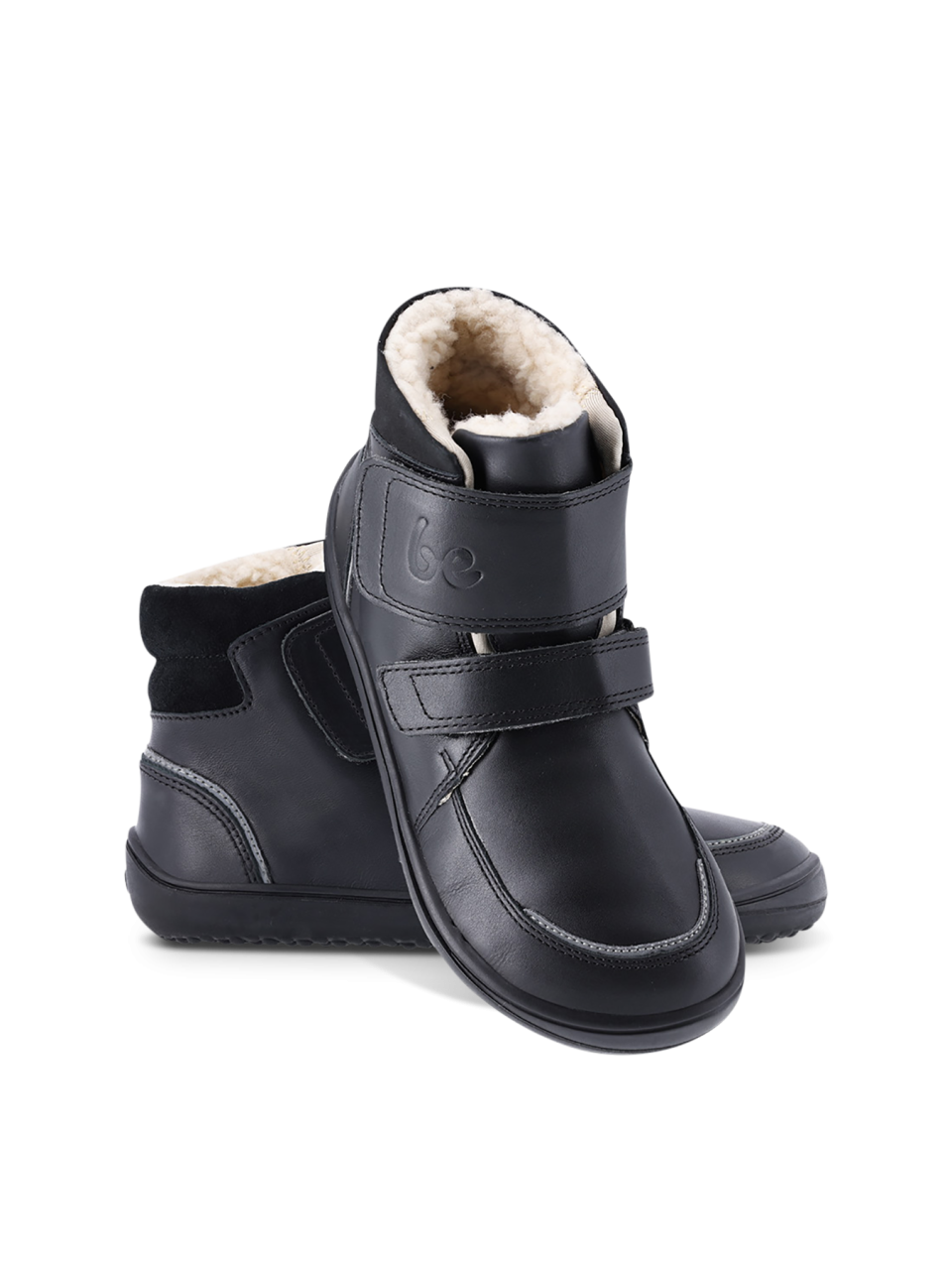 Winter barefoot shoes Be Lenka Panda 2.0 - All Black