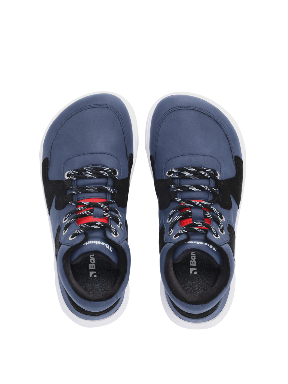 Barefoot Sneakers Barebarics Lynx - Dark Blue & White