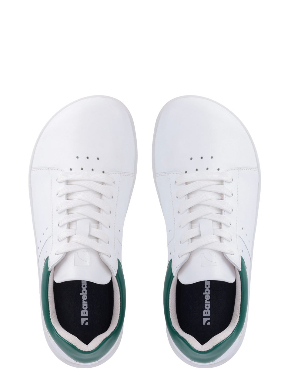 Barefoot Sneakers Barebarics Enigma - White & Dark Green