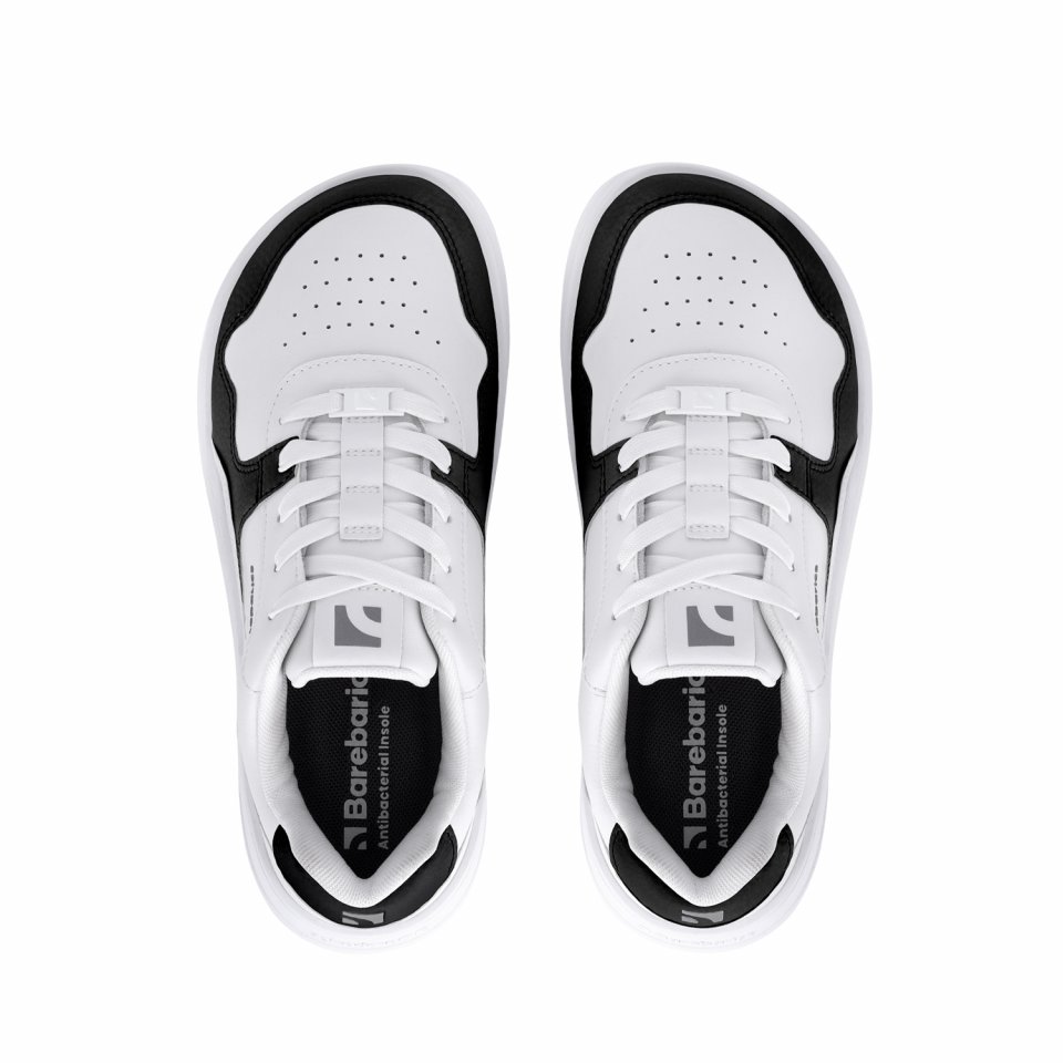 Barefoot Sneakers Barebarics Zing - White & Black
