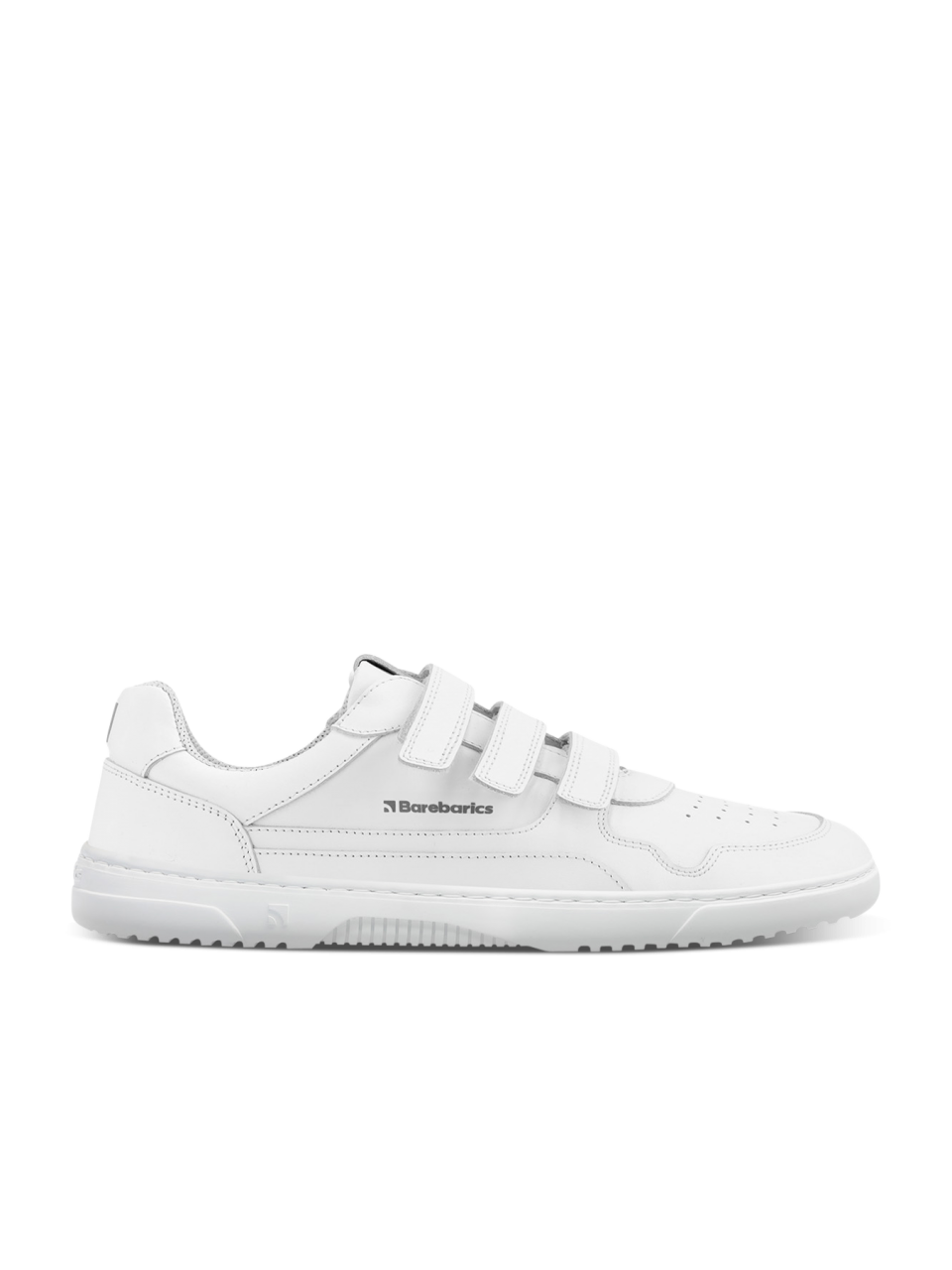 Barefoot Sneakers Barebarics Zing Velcro - All White