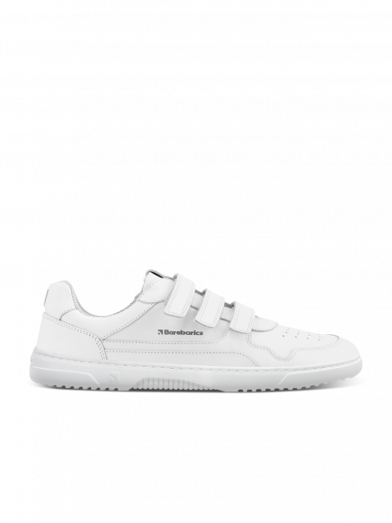 Barefoot Sneakers Barebarics Zing Velcro - All White