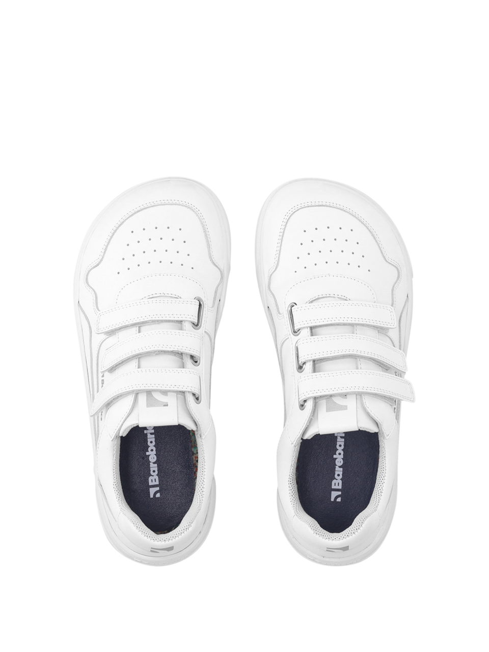 Barefoot Sneakers Barebarics Zing Velcro - All White