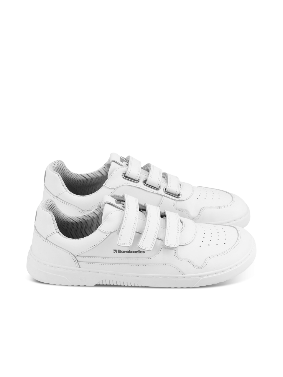 Barefoot Sneakers Barebarics Zing Velcro - All White