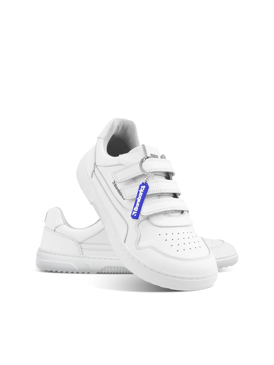 Barefoot Sneakers Barebarics Zing Velcro - All White