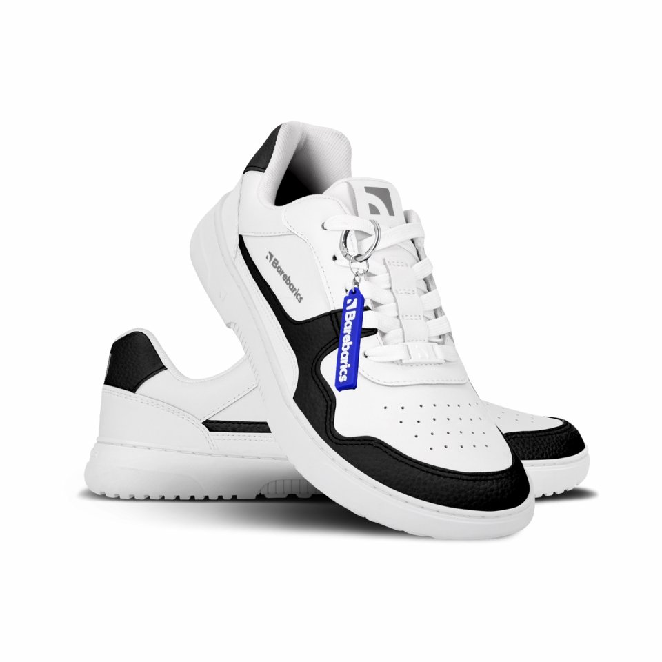 Barefoot Sneakers Barebarics Zing - White & Black