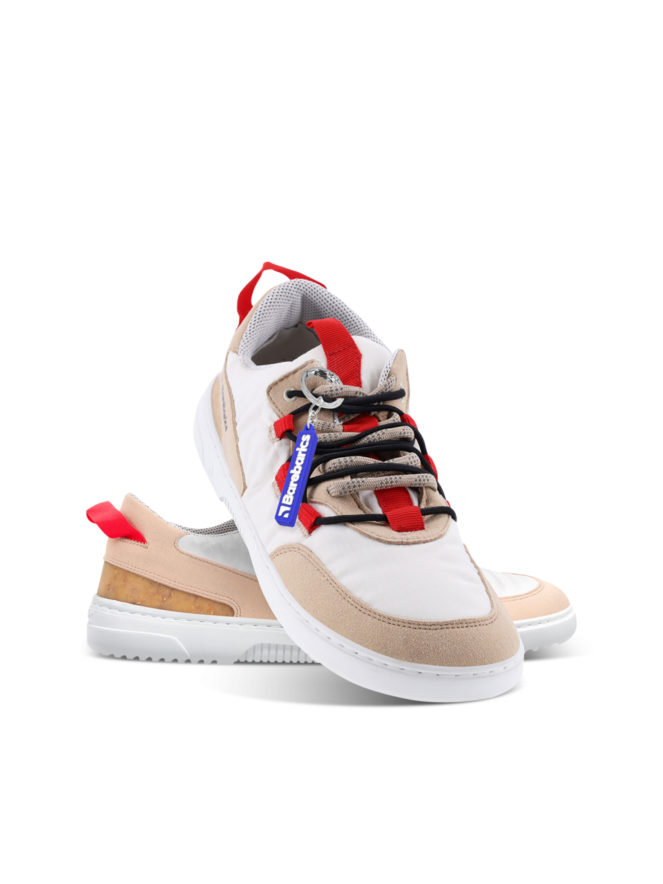 Barefoot Sneakers Barebarics Revive - Beige & White