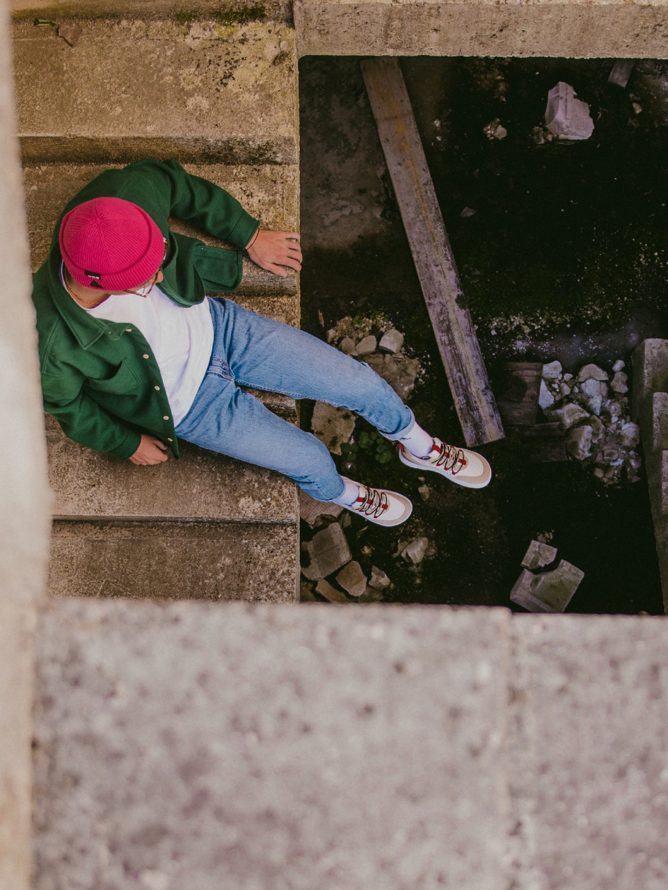 Barefoot Sneakers Barebarics Revive - Beige & White