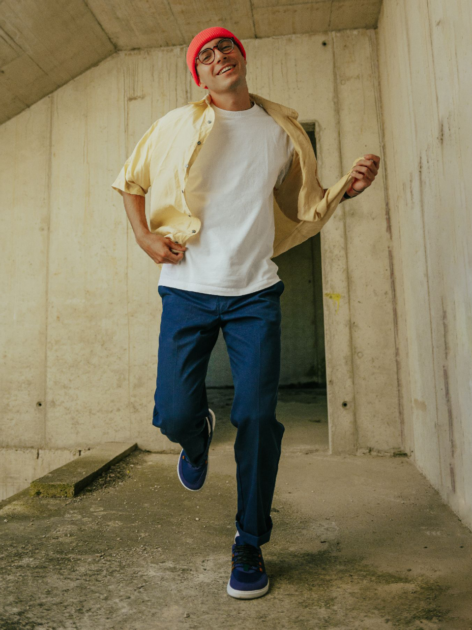 Barefoot Sneakers Barebarics Revive - Blue & White