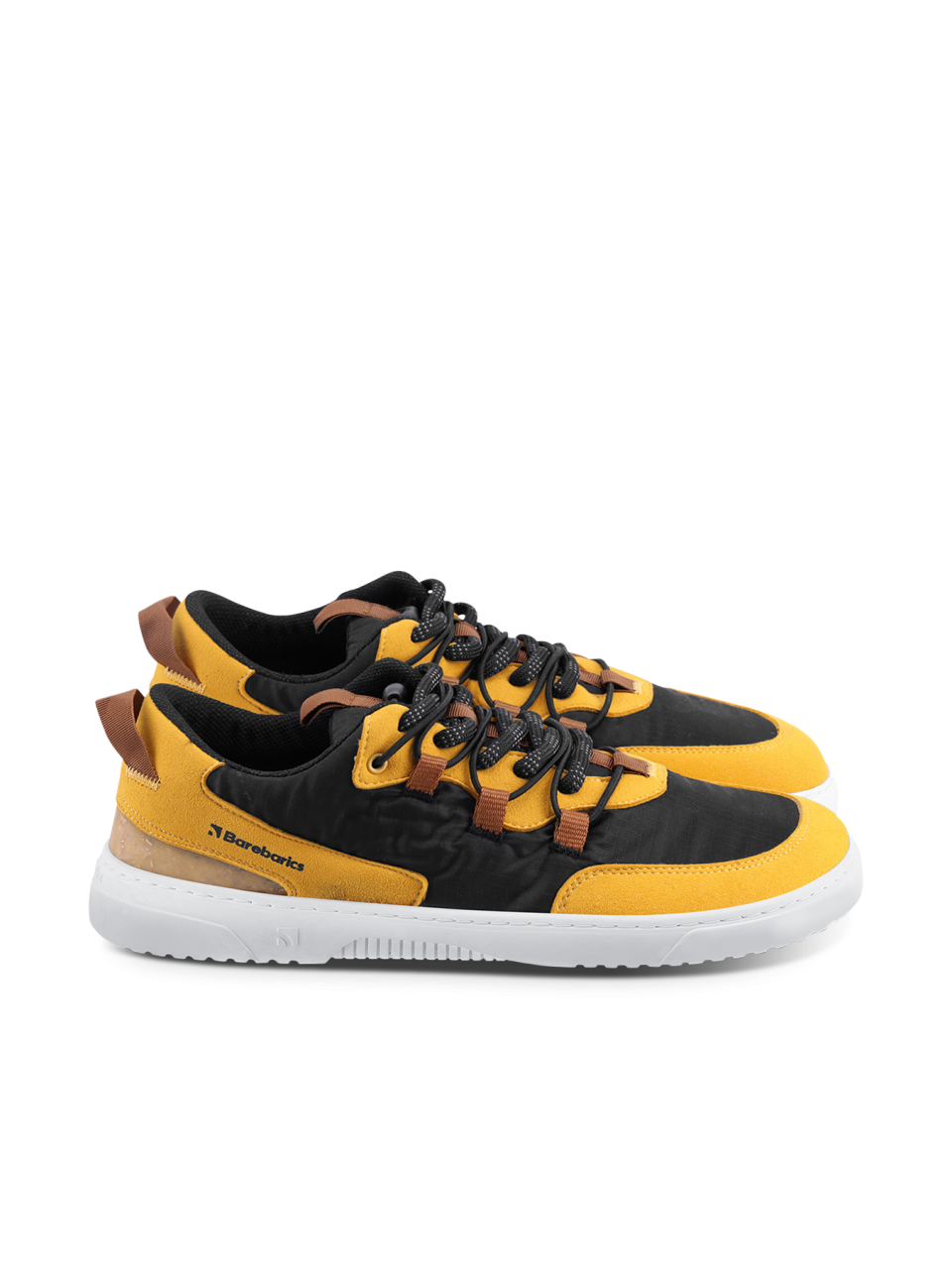 Barefoot Sneakers Barebarics Revive - Golden Yellow & Black