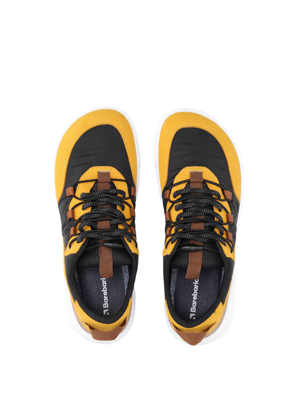 Barefoot Sneakers Barebarics Revive - Golden Yellow & Black