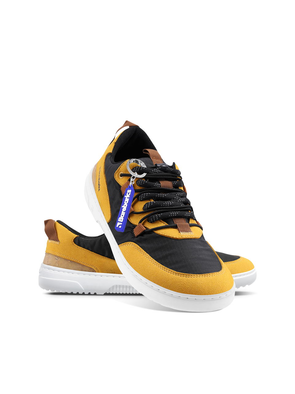 Barefoot Sneakers Barebarics Revive - Golden Yellow & Black