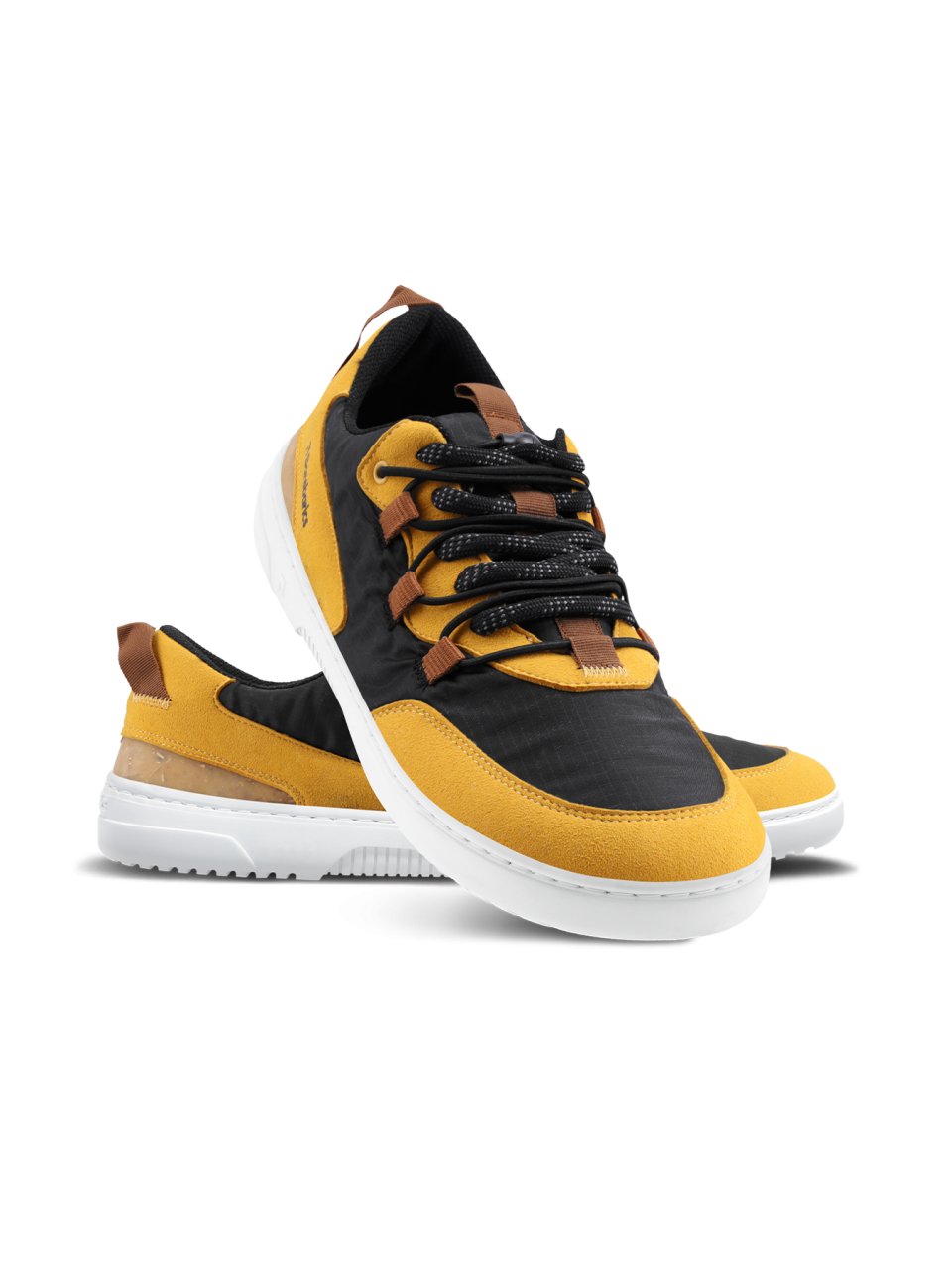 Barefoot Sneakers Barebarics Revive - Golden Yellow & Black