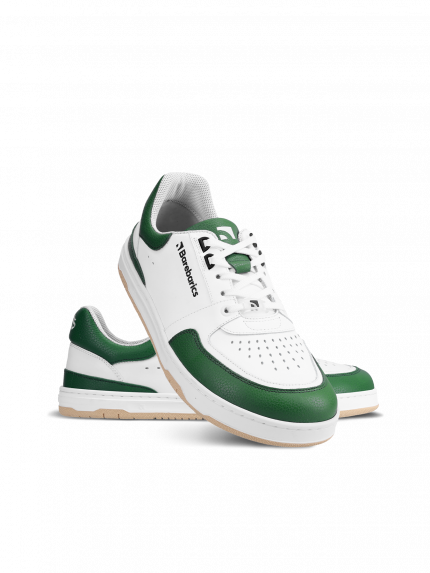 Barefoot Sneakers Barebarics Wave - White & Dark Green