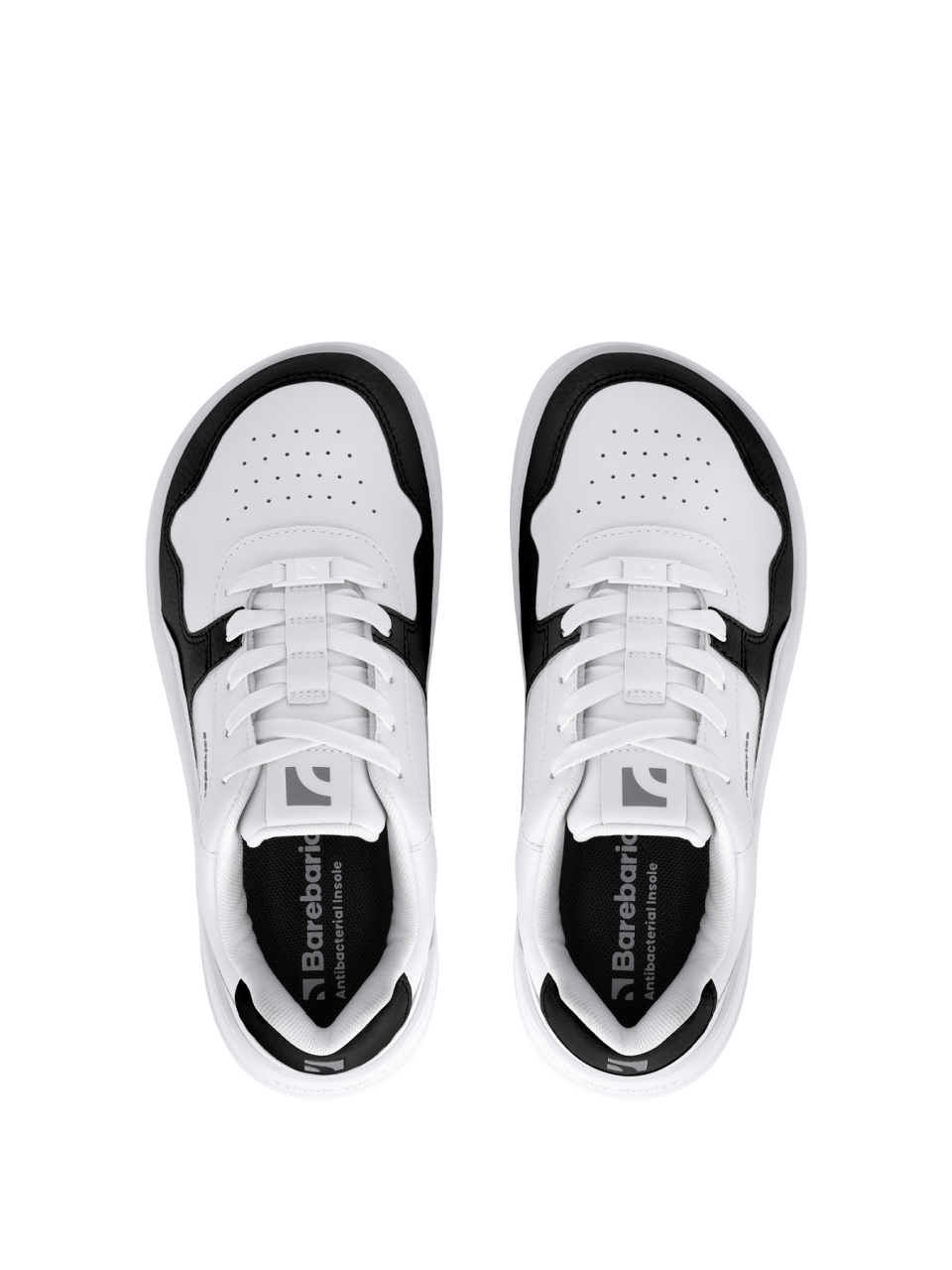 Barefoot Sneakers Barebarics Zing - White & Black