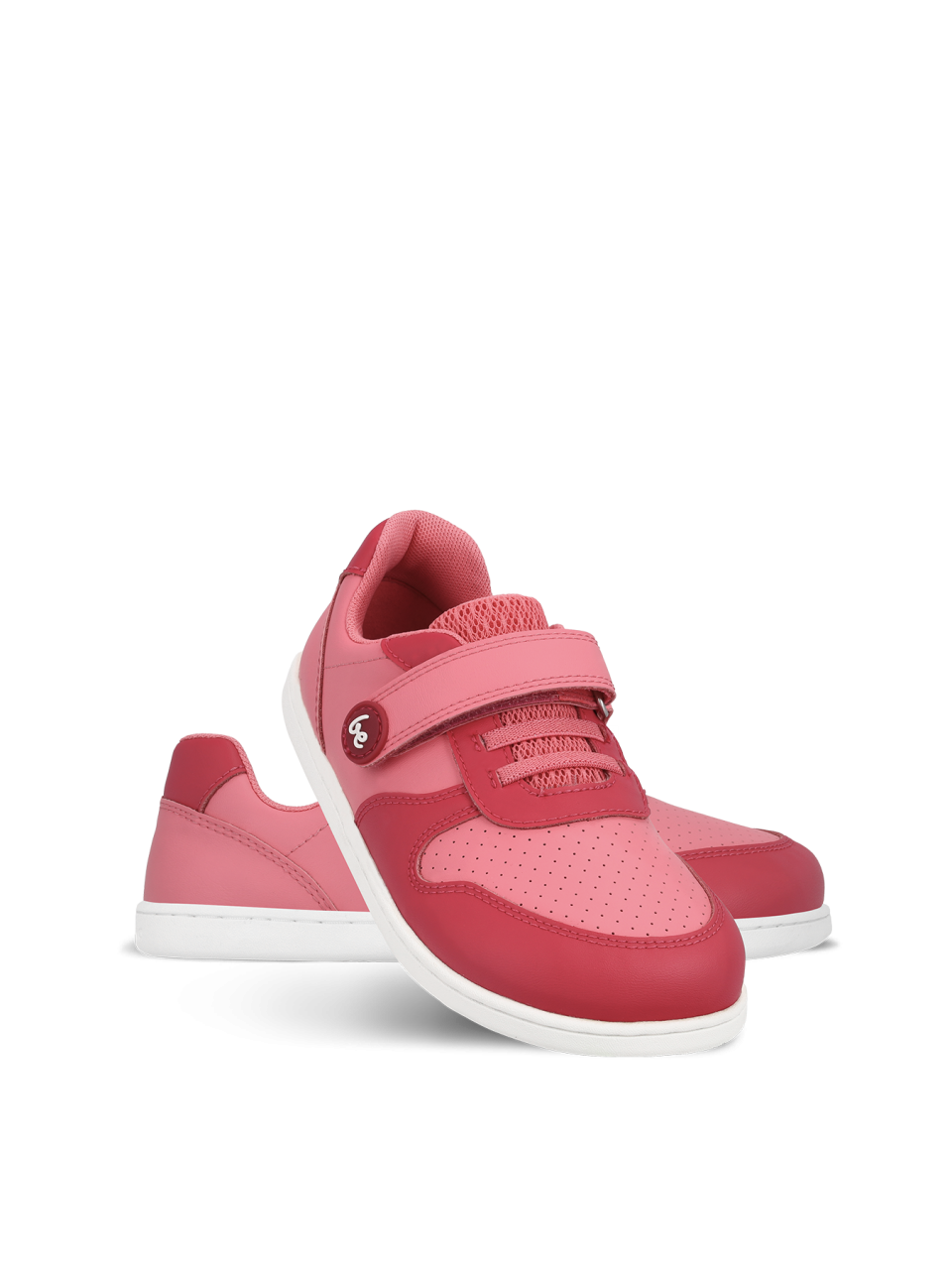 Kids barefoot sneakers Be Lenka Scoot Kids - Light & Dark Pink