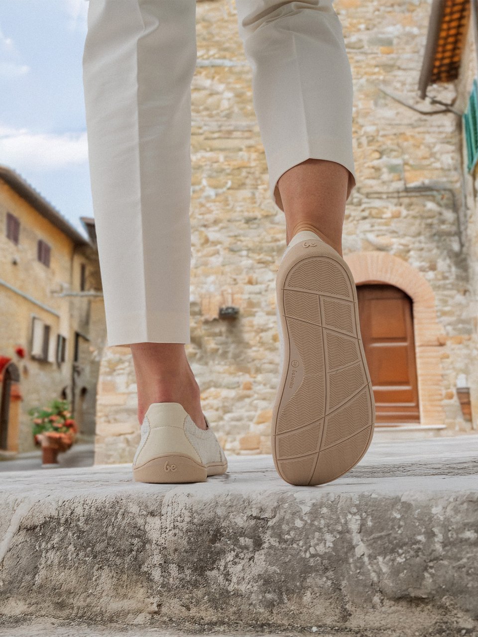 Barefoot Slip-on shoes Be Lenka Breeze - Ivory