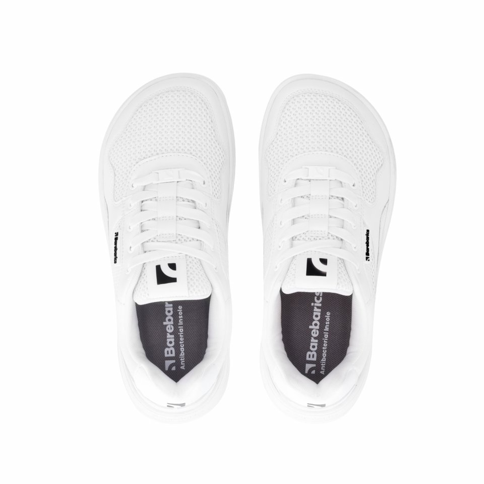 Barefoot Sneakers Barebarics Zing - Fresh - All White