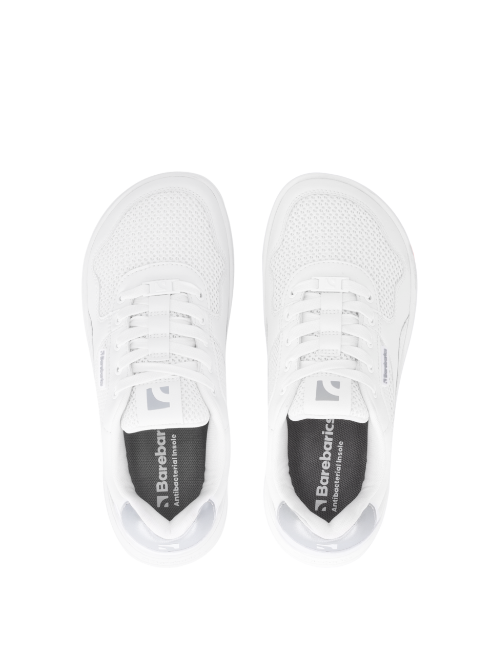 Barefoot Sneakers Barebarics Zing - Fresh - White & Silver