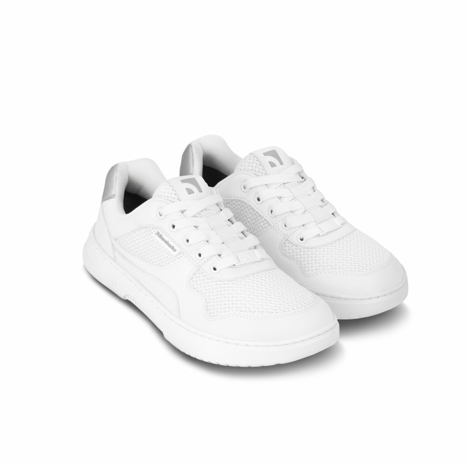 Barefoot Sneakers Barebarics Zing - Fresh - White & Silver