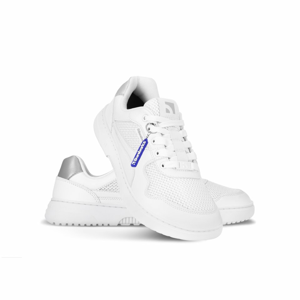 Barefoot Sneakers Barebarics Zing - Fresh - White & Silver
