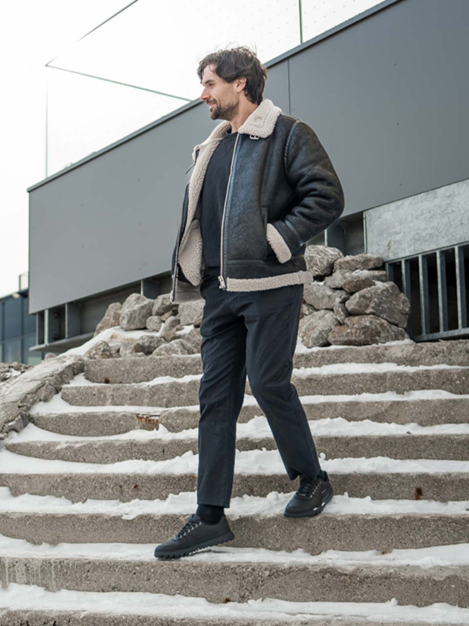 Barefoot Sneakers Barebarics Zing Frost - All Black