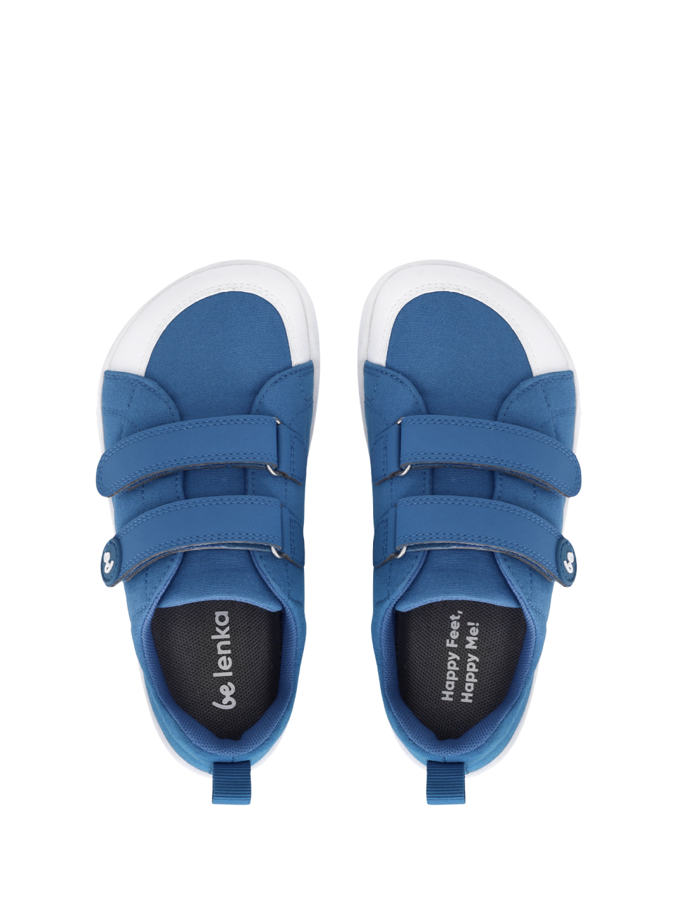 Kids barefoot sneakers Be Lenka Canvi Preschool - Blue