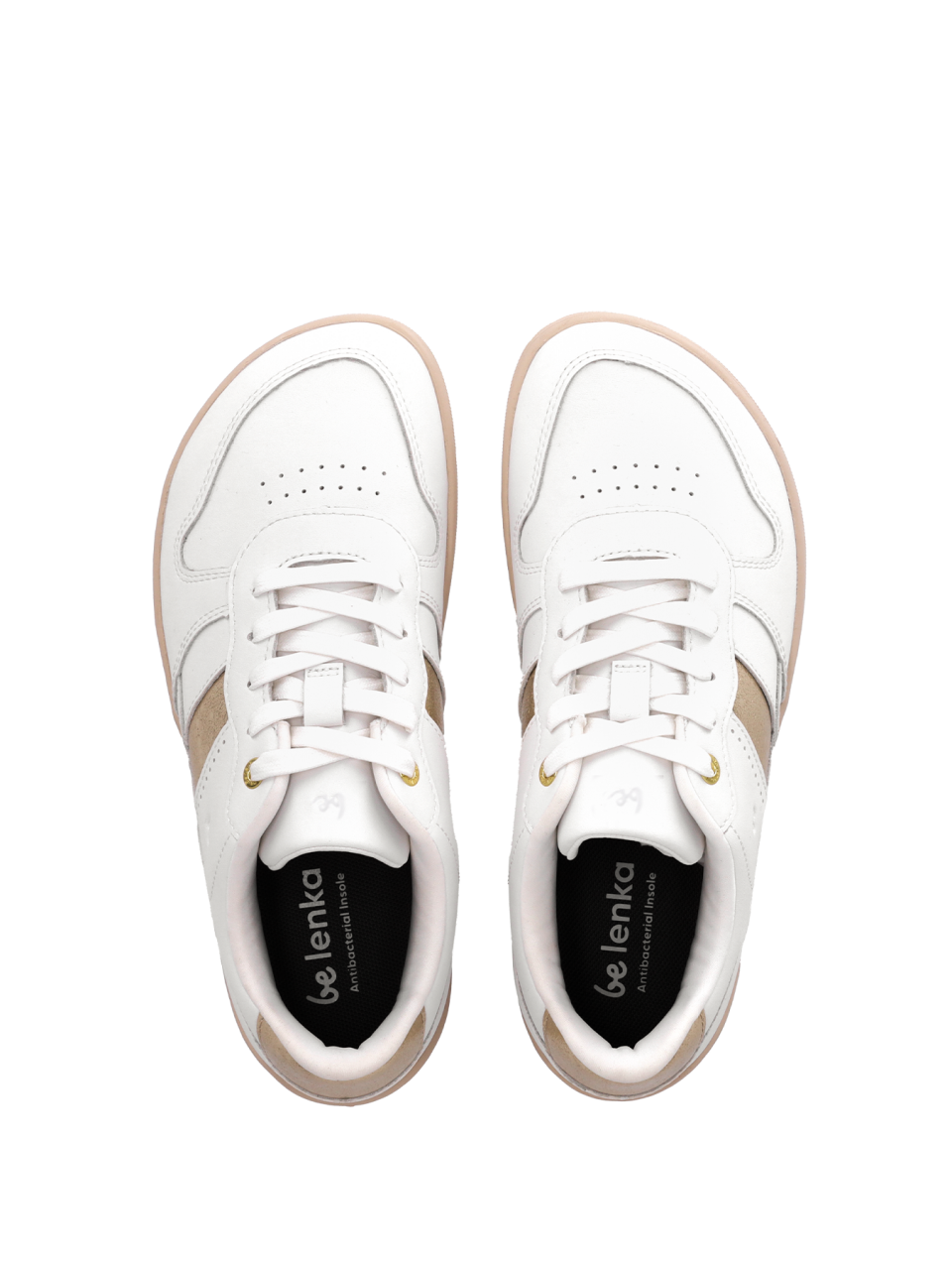 Barefoot Sneakers Be Lenka Cellestia - White & Gold