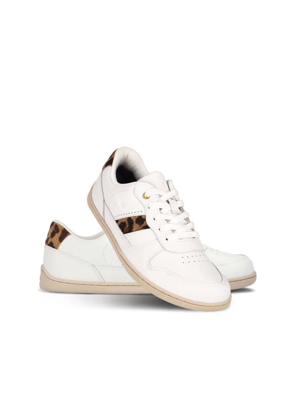 Barefoot Sneakers Be Lenka Cellestia - White & Leopard
