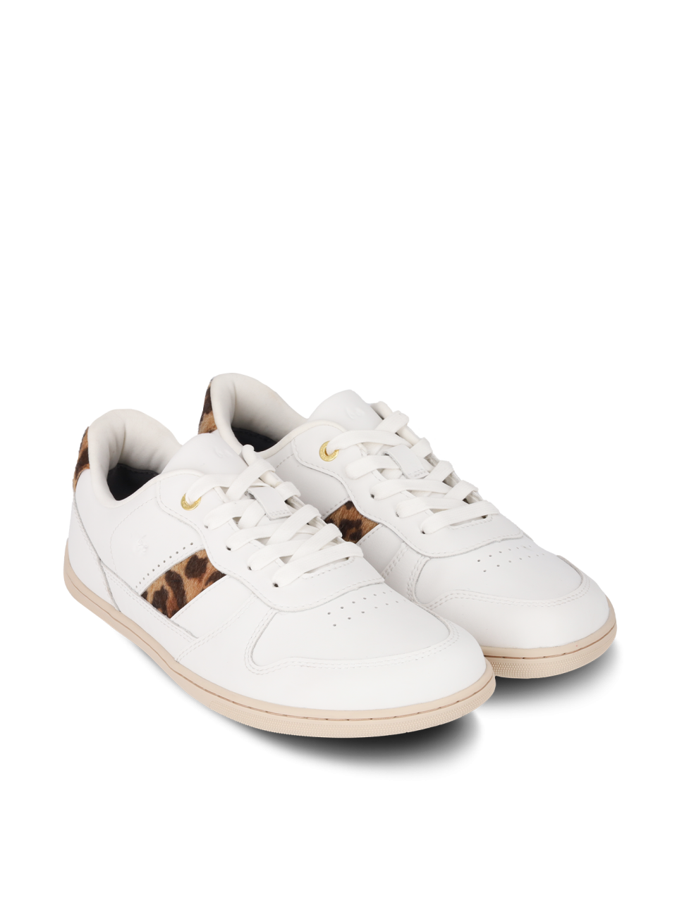 Barefoot Sneakers Be Lenka Cellestia - White & Leopard