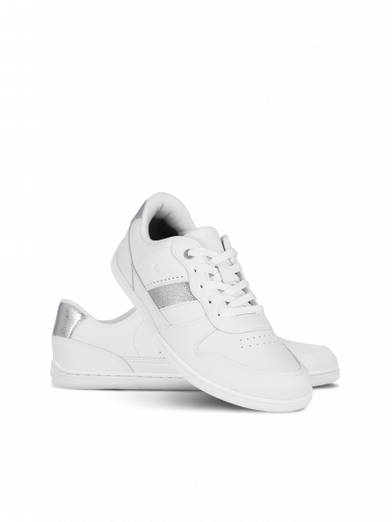 Barefoot Sneakers Be Lenka Cellestia - White & Silver