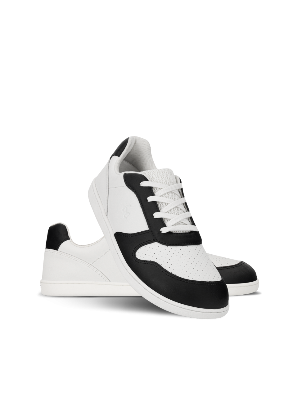 Kids barefoot sneakers Be Lenka Scoot Junior - White & Black
