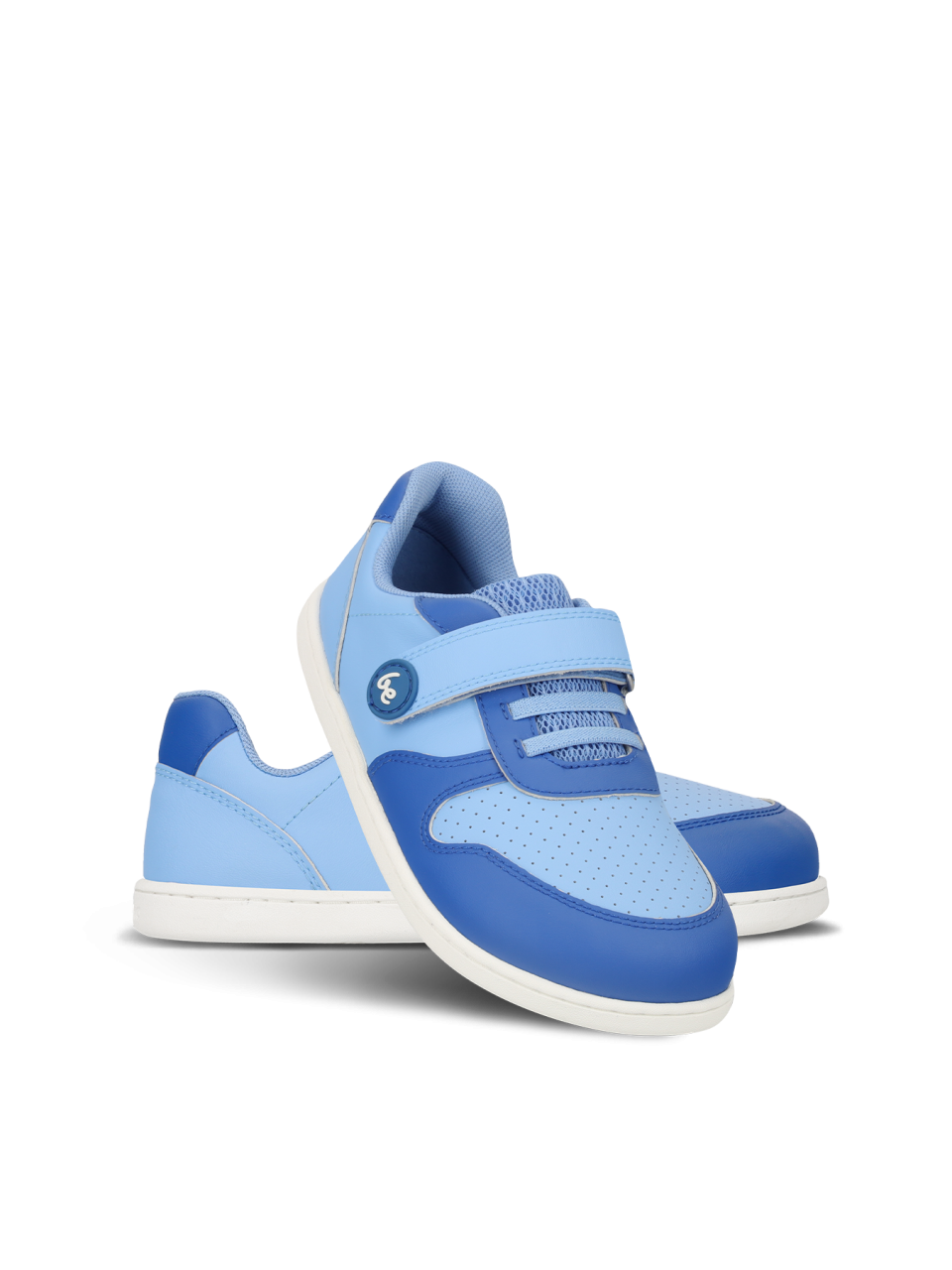 Kids barefoot sneakers Be Lenka Scoot Kids - Light & Royale Blue