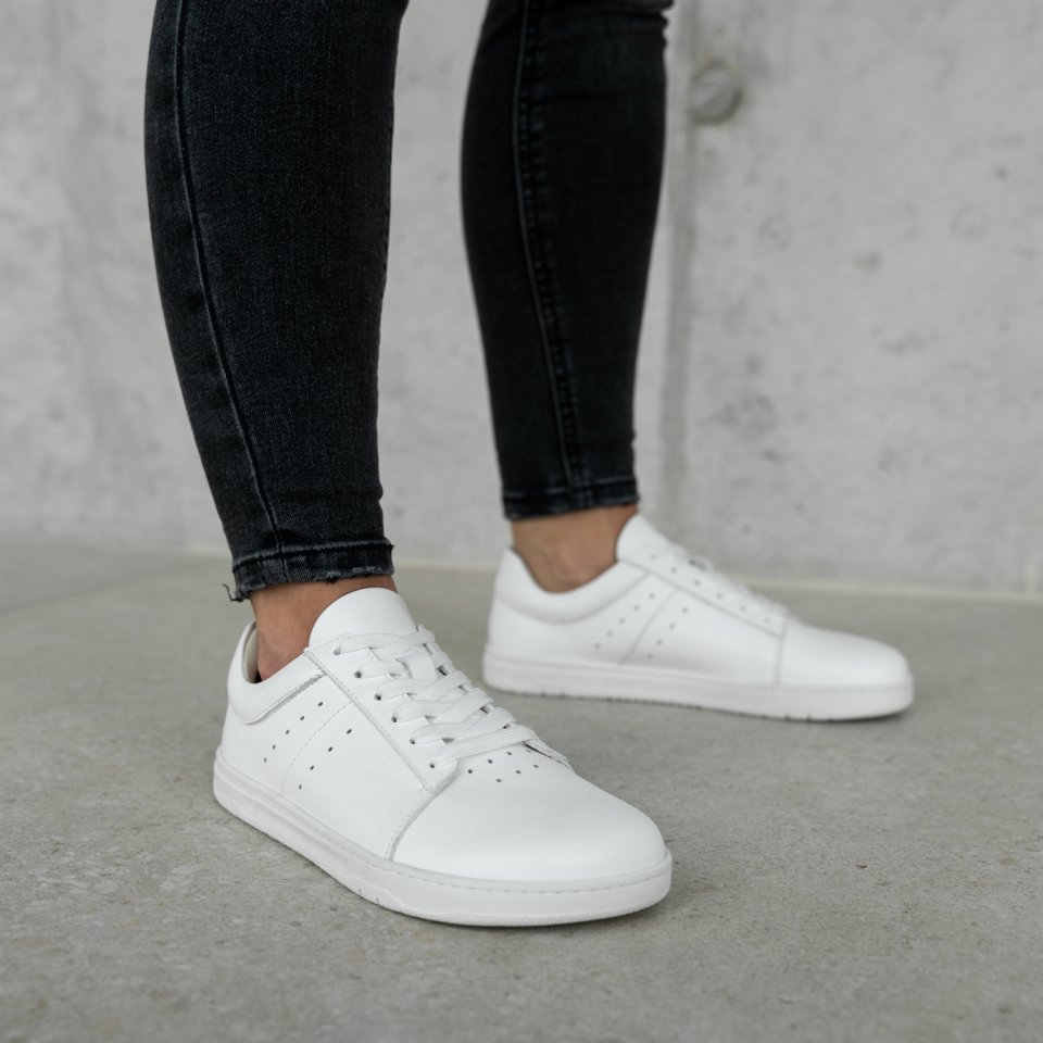 Barefoot Sneakers Barebarics Enigma - All White